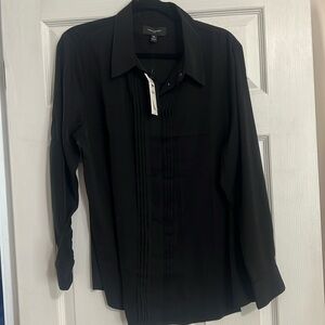 NWT tuxedo blouse Banana Republic